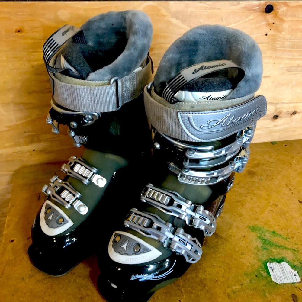 ATOMIC Micro Balanze ski boots ISO.ZORB Ice Gray  Recco Grip Pad Therm-ic 22.5